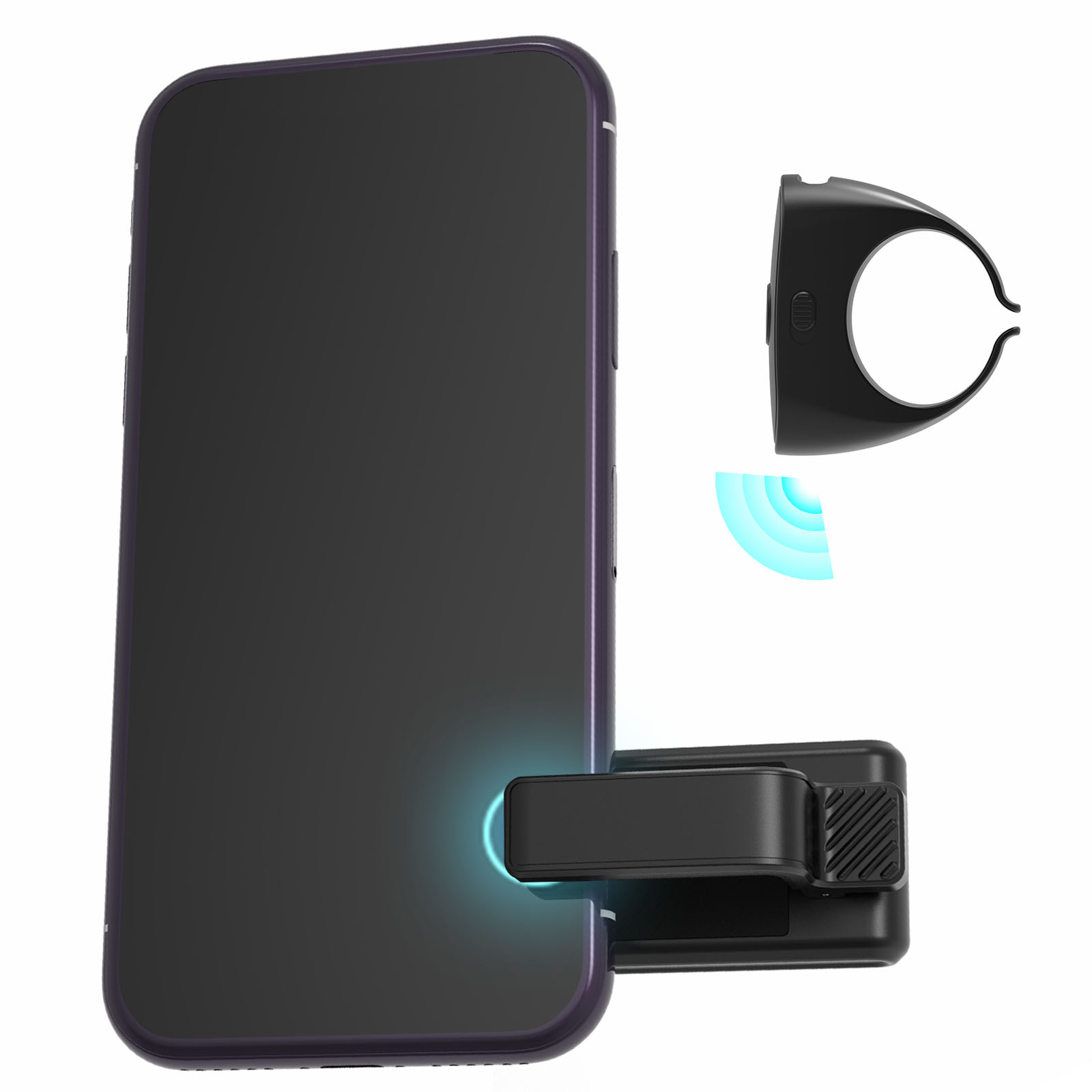 Tablet Reading Accessories - ตัวควบคุมการเปลี่ยนหน้าหนังสือแบบคลิกสำหรับอุปกรณ์เสริม Kindle แบบชาร์จ Type-C ป้องกันการลื่นสำหรับ iPad
