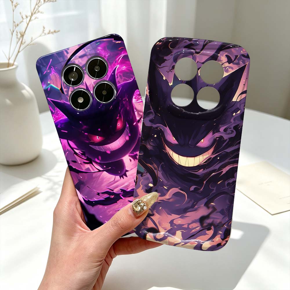 Xiaomi Poco X6 - เคสแข็งลายโปเกมอน Gengar รุ่นดีลักซ์สำหรับ Xiaomi Poco M8