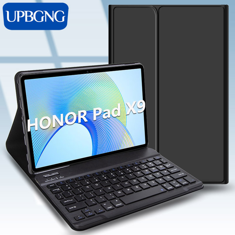 Honor Tablet X9 Accessories - เคสพร้อมคีย์บอร์ดบลูทูธสำหรับ Honor Pad X9 11.5นิ้ว2023แท็บเล็ตฝาครอบคีย์บอร์ดอัจฉริยะสำหรับ Honor