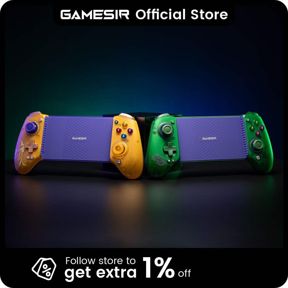 Tablet Accessories For Gaming - GameSir G8 Plus จอยเกมไร้สายแบบ Hall Effect