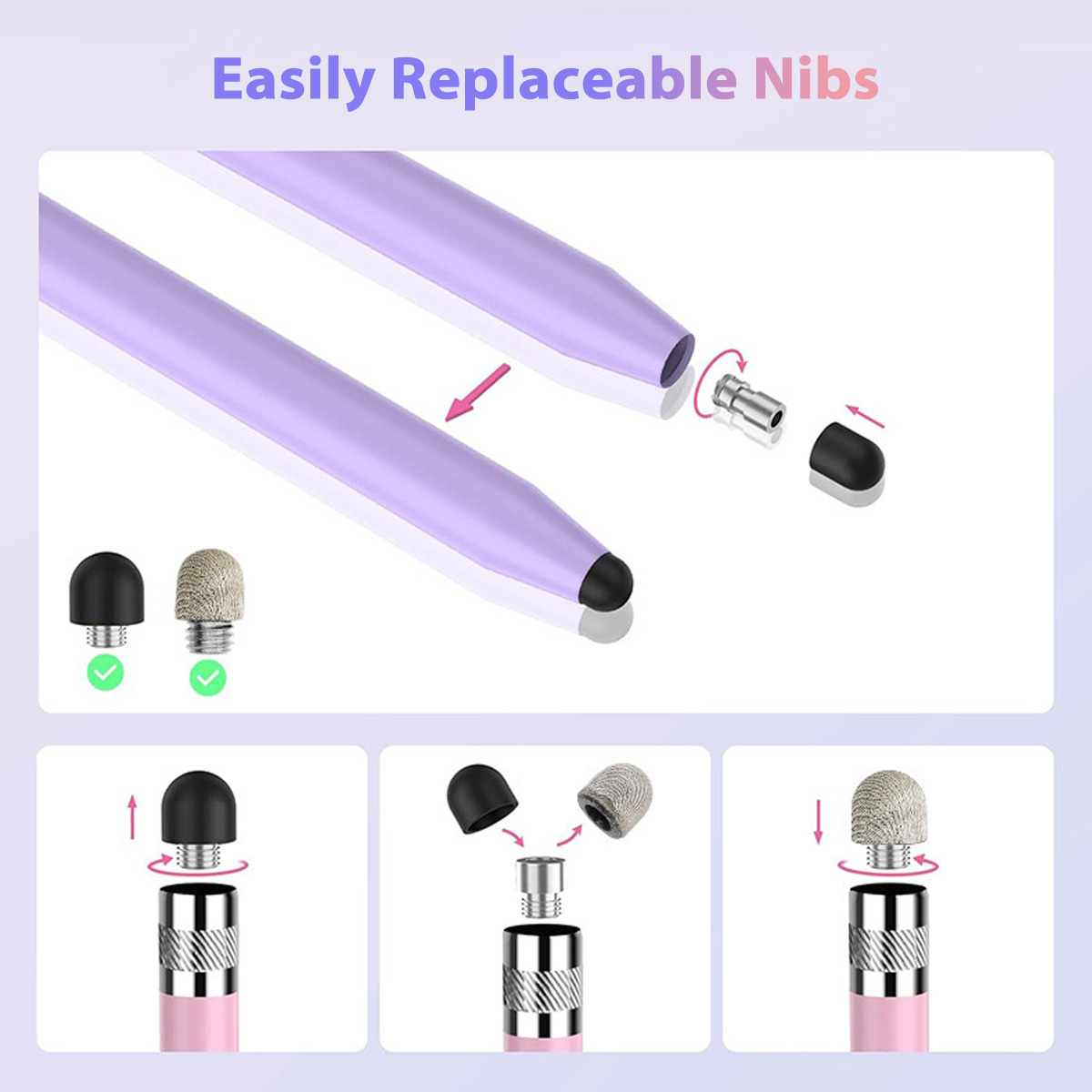ยูนิเวอร์แซล 2 อิน 1 ปากกาสไตล - Tablet Accessories Kids บทวิจารณ์และราคา