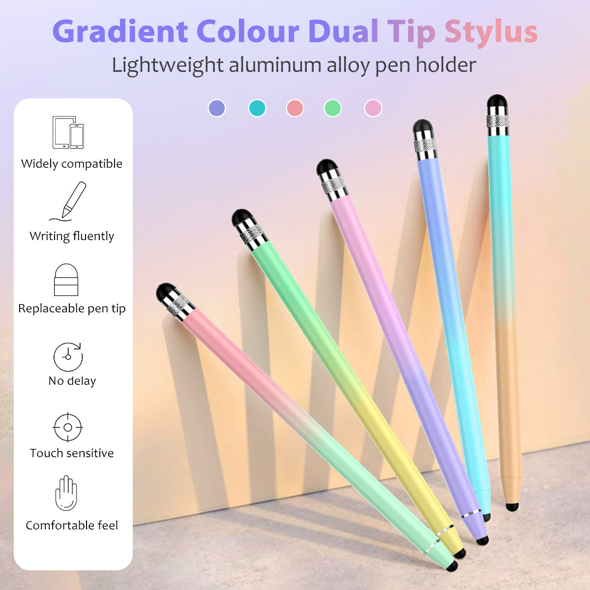ยูนิเวอร์แซล 2 อิน 1 ปากกาสไตล - Tablet Accessories Kids บทวิจารณ์และราคา
