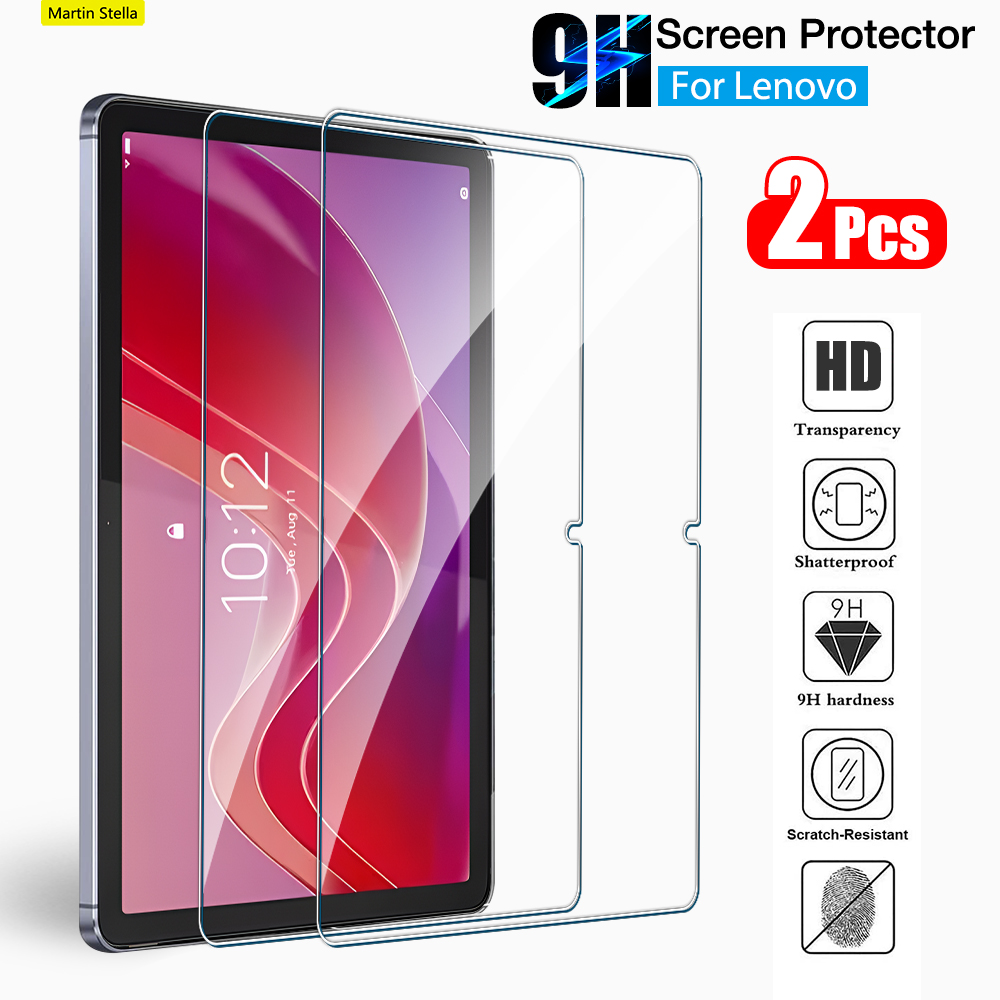 2PCS Screen Protector กระจกนิร - Lenovo Tablet M10 Accessories บทวิจารณ์และราคา