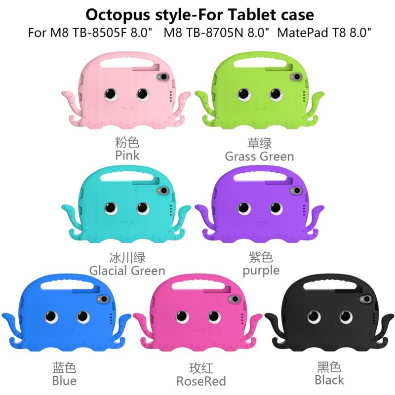 เคสแท็บเล็ตลายปลาหมึกยักษ์สำหร - Lenovo Tablet M10 Accessories บทวิจารณ์และราคา