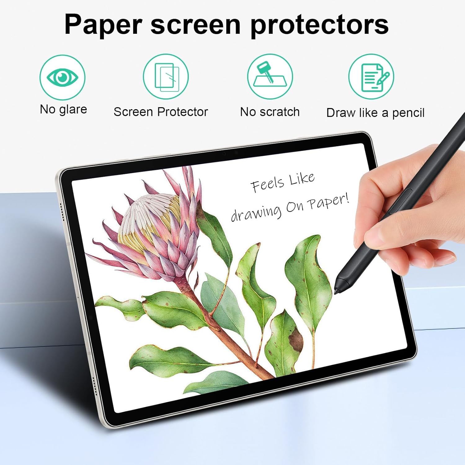ฟิล์มกันรอยหน้าจอแบบกระดาษ 2 ช - Tablet Accessories Samsung บทวิจารณ์และราคา