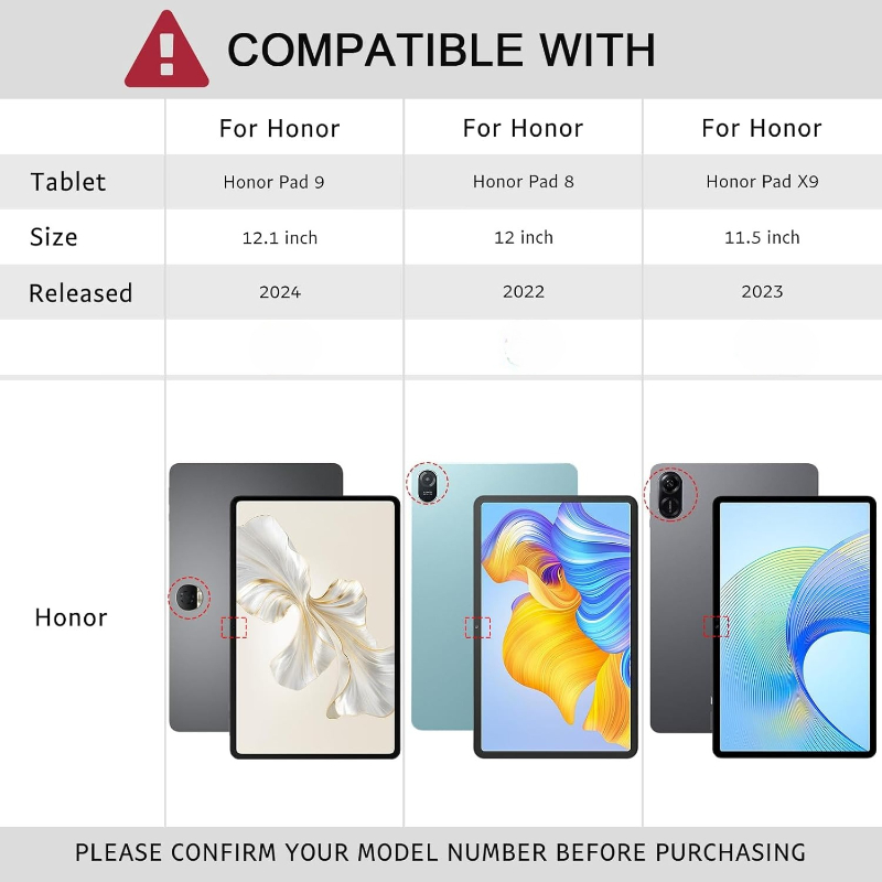 เคสตั้งได้หมุนได้ 360 องศาสำหร - Honor Tablet X9 Accessories บทวิจารณ์และราคา