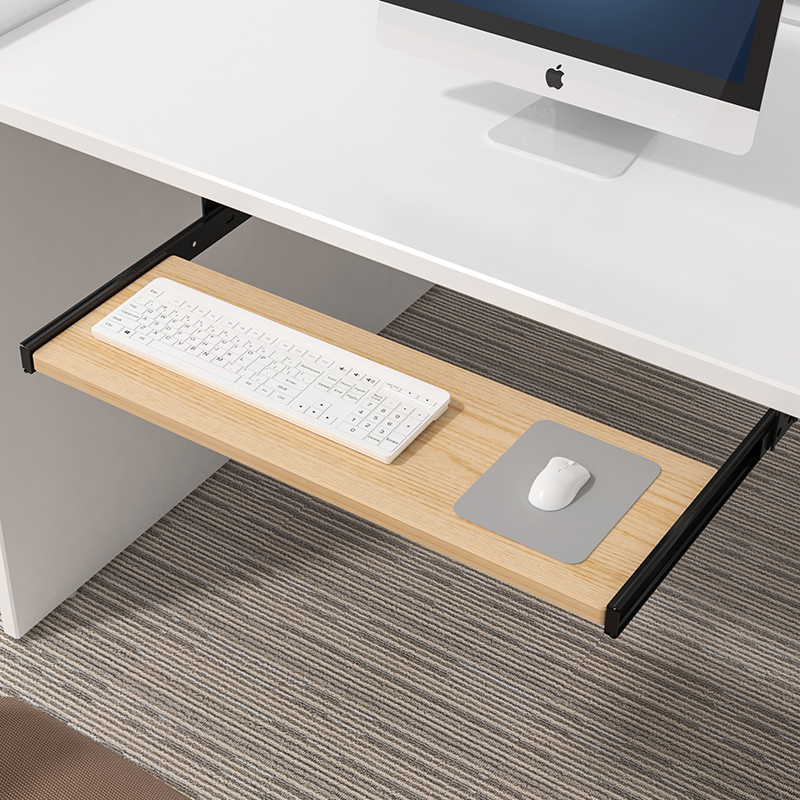 ถาดวางคีย์บอร์ดใต้โต๊ะพร้อมราง - Tablet Lap Desk บทวิจารณ์และราคา