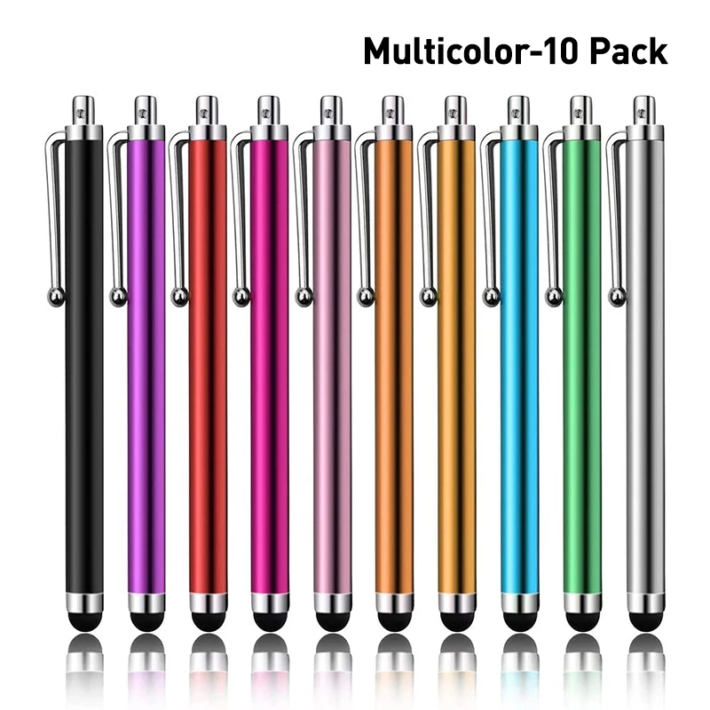 10 ชิ้น/ล็อต ปากกาสไตลัสอเนกปร - Tablet Accessories Kids บทวิจารณ์และราคา