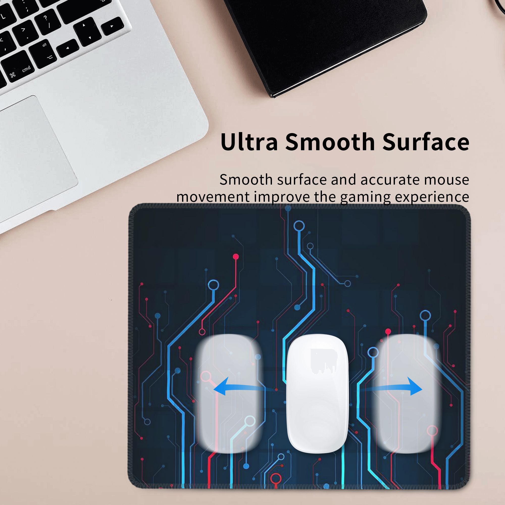 แผ่นรองเมาส์แผงวงจรไฮเทคที่ไม่ - Office Table Accessories Unique บทวิจารณ์และราคา
