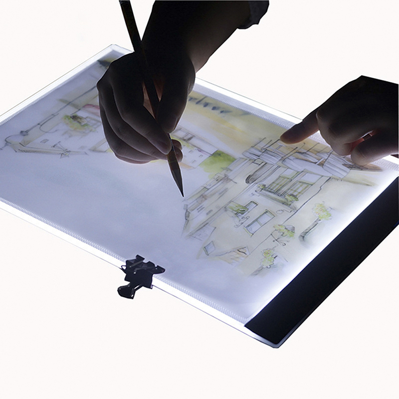 A5แท็บเล็ตวาดลายแบบ LED กระดาน - Tablet Drawing Accessories บทวิจารณ์และราคา