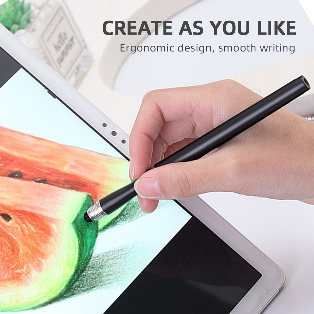 2in1 ปากกาสไตลัส Universal แท็ - Tablet Drawing Accessories บทวิจารณ์และราคา