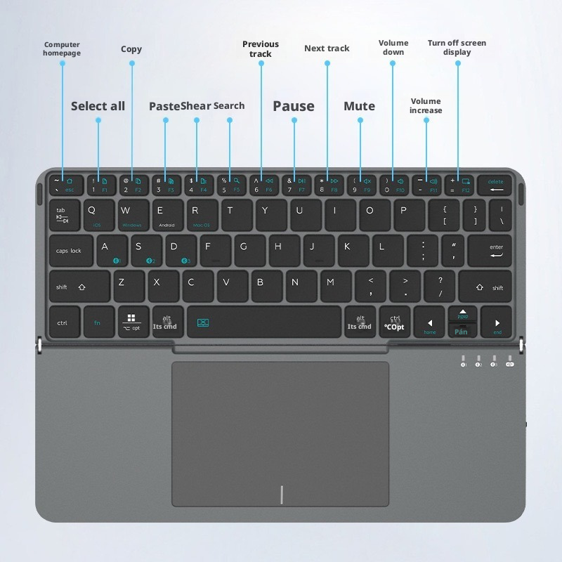 Ibox 11 คีย์บอร์ดพับได้สำหรับแ - Tablet Accessories Keyboard บทวิจารณ์และราคา