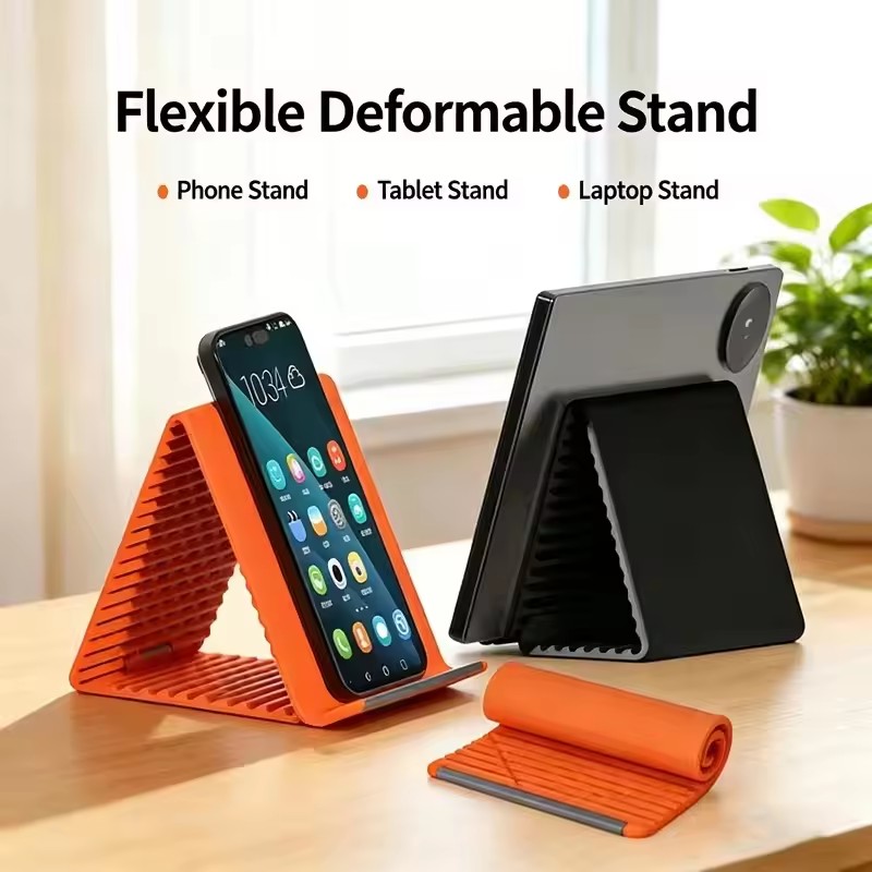 ขาตั้งโทรศัพท์แบบพกพาซิลิโคนสำ - Laptop Tablet Accessories บทวิจารณ์และราคา